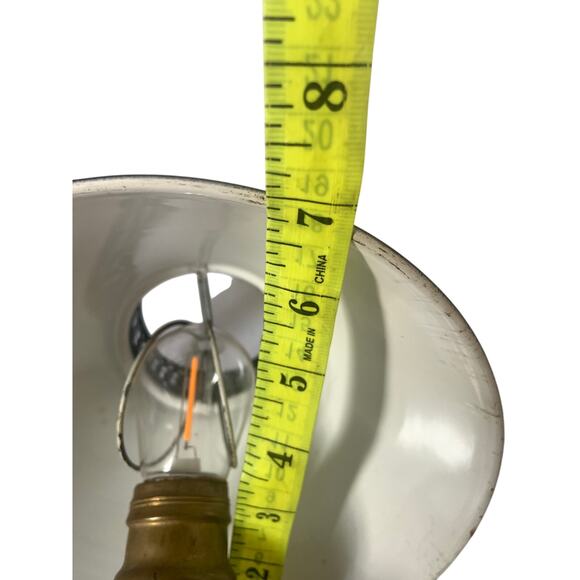 Vintage Toleware Metal Wall Light Black Gold Colonial Style French MCM 50s 60s - Picture 8 of 8